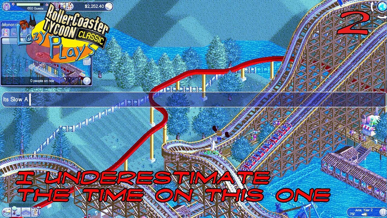 Leafy Lake | Roller Coaster Tycoon Classic (pc)