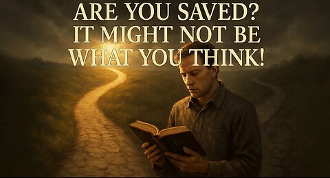 Are You Saved? It Might Not Be What You Think