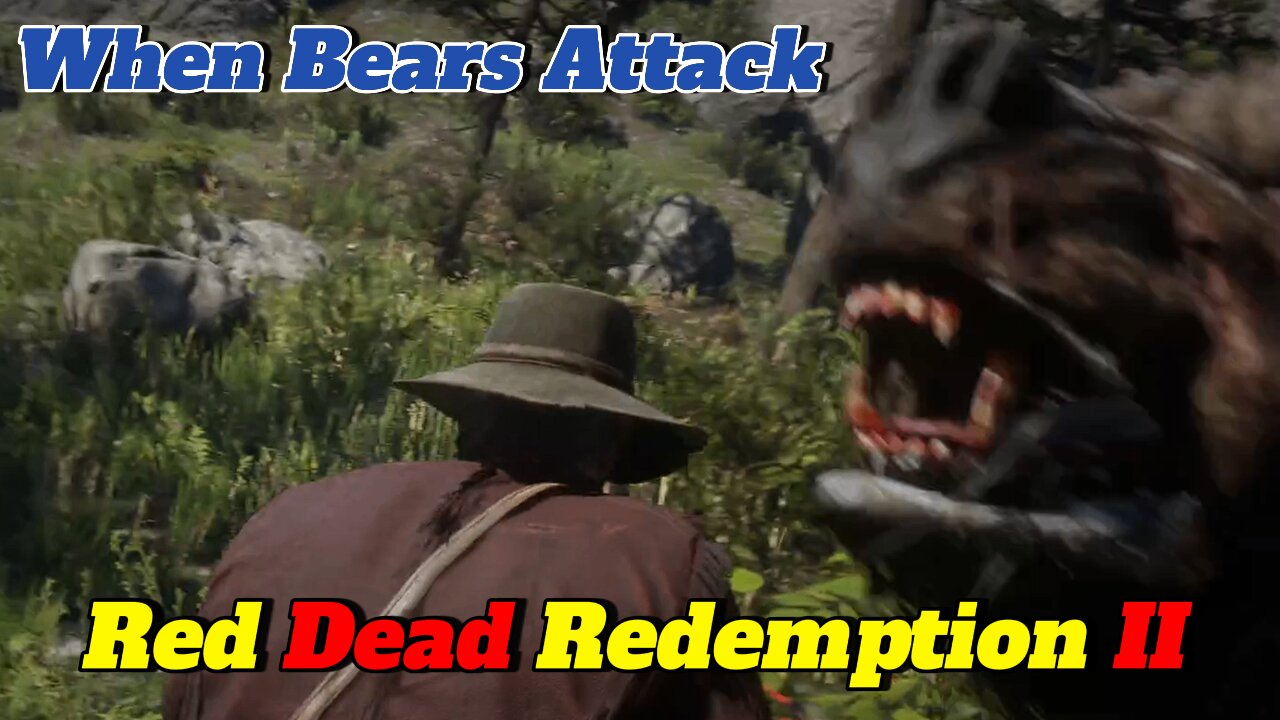 Red Dead Redemption 2 - Gameplay: When Bears Attack Ep2