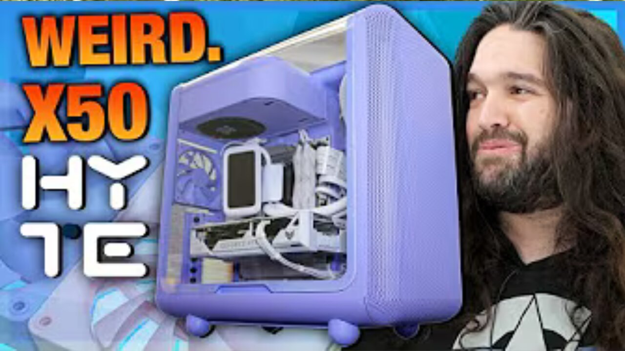 💻🔥 Hyte’s “Impossible” X50 Case 🤯 | Ultra-High Airflow PC Chassis