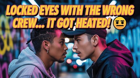 Staring Down the Wrong Dudes in the Hood… BAD IDEA! 👀⚠️