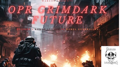 OPR Grimdark Future Robot Legion vs Rebs