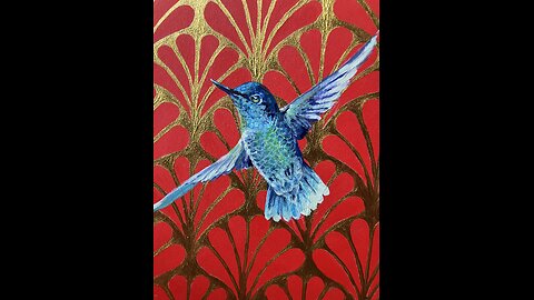 Art deco animal paintings timelaps Artettina
