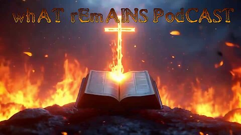 What Remains Podcast A rap questioning Christian's free will - - - Islamic prayer blocking traffic in UK while preachers are confronted by police.