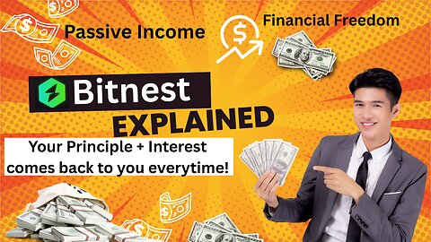 Financial Freedom - Passive Income - Simple - Low Risk - See How Easy It Is! BITNEST Explained -
