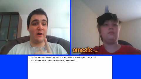 TheDuckVoice - CHILD ABUSE PRANK (Omegle & ChatRoulette Funny Moments #39)