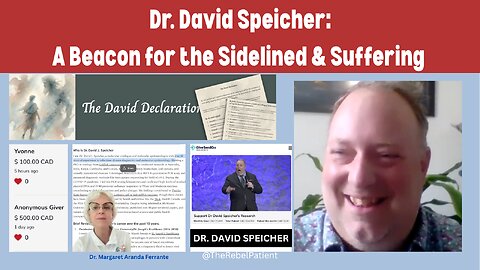 Dr. David Speicher: A Beacon for the Sidelined & Suffering