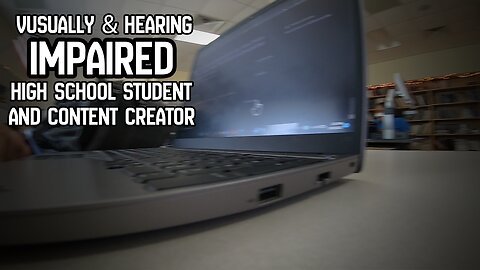 (2023) Day IN a Life Of A Visually/Hearing Impaired Student & Content Creator