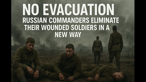 No evacuation_ Russian commanders eliminate their wounded soldiers in a new way