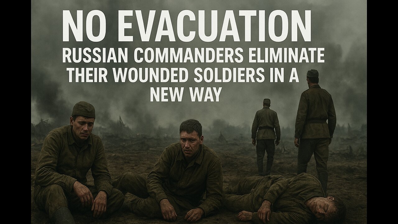 No evacuation_ Russian commanders eliminate their wounded soldiers in a new way