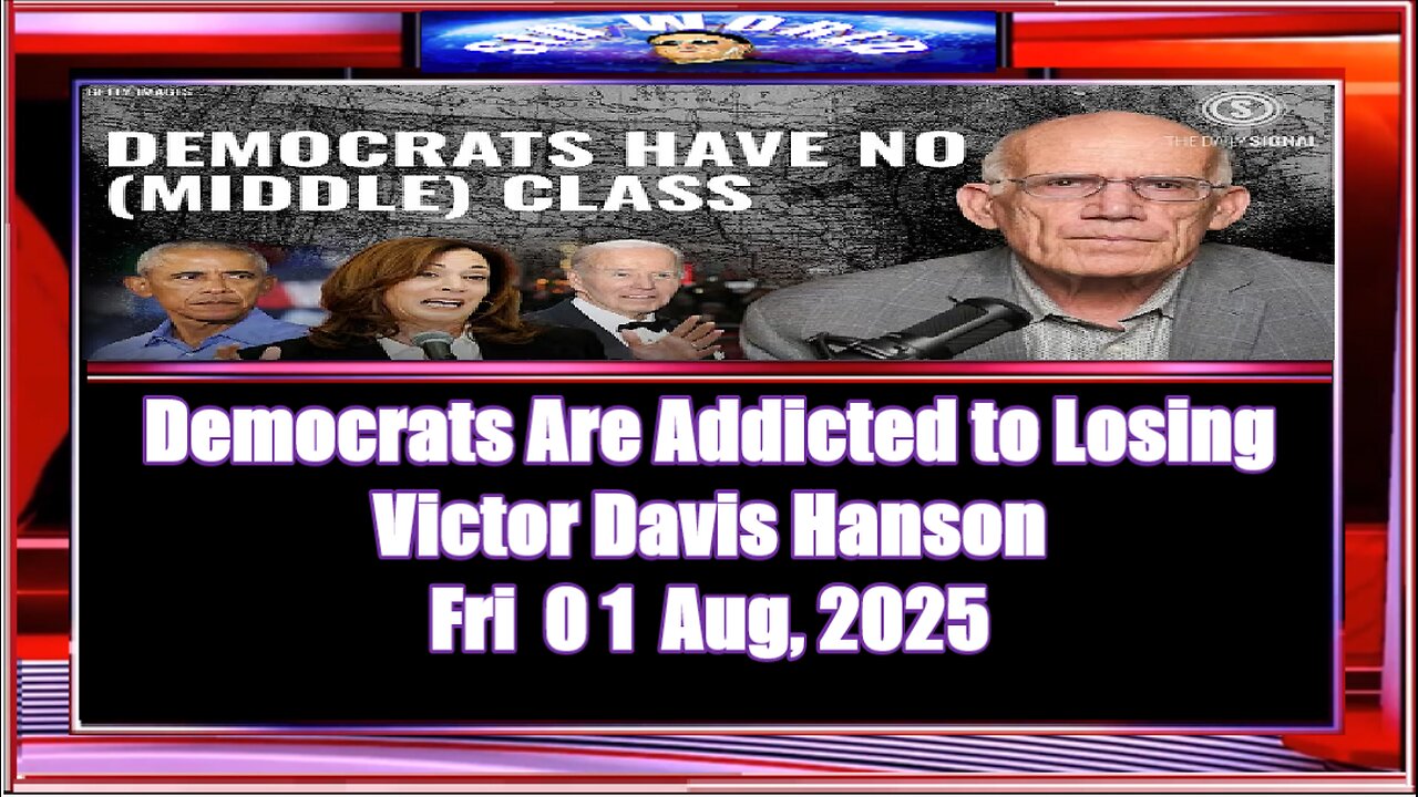 Democrats Are Addicted to Losing - Victor Davis Hanson