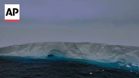 World's largest iceberg is beginning to break apart