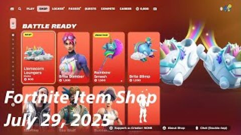 Fortnite Item Shop|July 29, 2025(*New* Kicks)