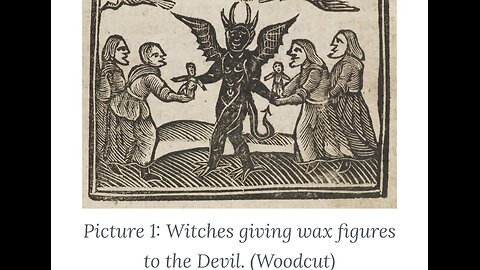 King James 1st said witchcraft is treason