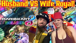 Mario Kart 8 Husband Vs Wife Battle Fundraising! Can She Win? Will He Lose? | The Common Nerds LIVE!