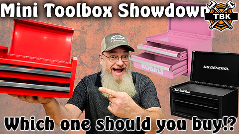 Which Mini Toolbox Is BEST? Hyper Tough Shocks Me 😱 (vs Kobalt & US General)