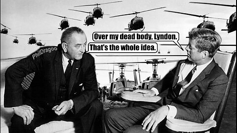 JFK's Peace Speech, & LBJ's Reversal of Vietnam Withdrawal Plan -- 'A Coup In Camelot'
