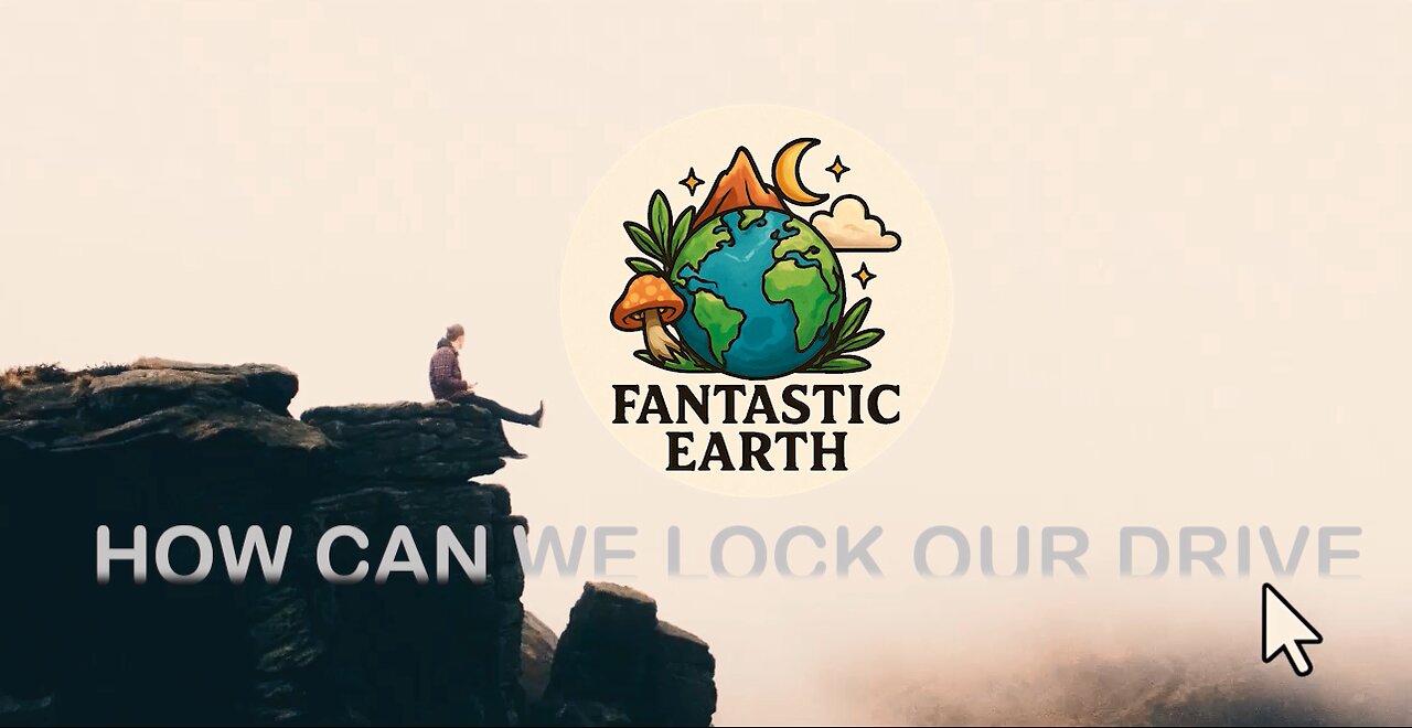 How can we lock our drive