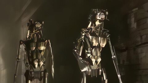 Dystopian Sci Fi Dark Drum and Bass Animation (Youtube Ai Upscaled)