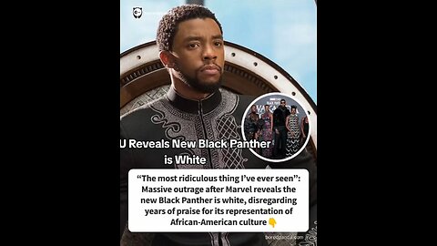 MCU Black Panther is now White