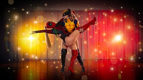 ELLEVERSE DEADPOOL AND WOLVERINE DANCE HOT GIRLS