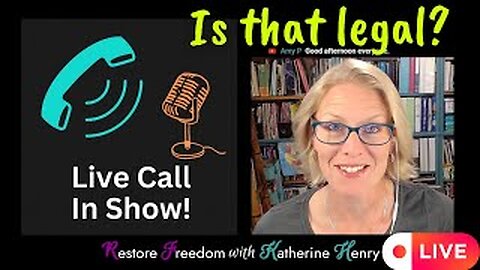 Liberty Lawyer takes YOUR legal questions LIVE! S4E17