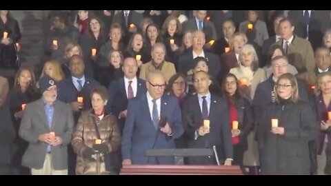 Democrats' Ultra-Cringe J6 Candlelit Vigil: Schumer & Jeffries Lead Awkward Sing-Along!