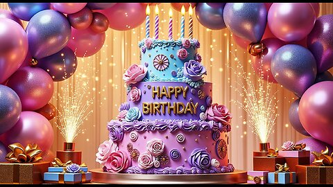 Happy Birthday to You 🎉Birthday Vibes Only 🎉 | Sweet Cake & Happy Moments