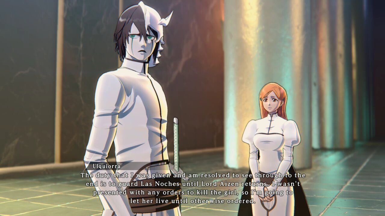 ulquiorra secret story all dialogue/cutscenes BLEACH Rebirth of Souls