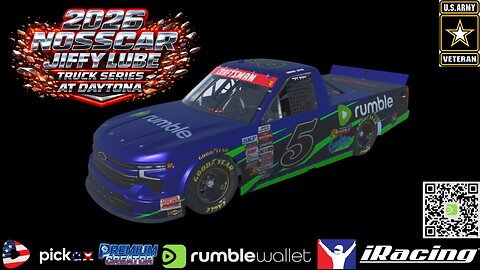 🏁🔥2026 NOSSCAR JIFFYLUBE TRUCK SERIES OPENER – MORE iRACING & RACING TALK W/ TYMAC & NOSSCAR GANG FIRST LEAGUE WIN HAPPEN TONIGHT???