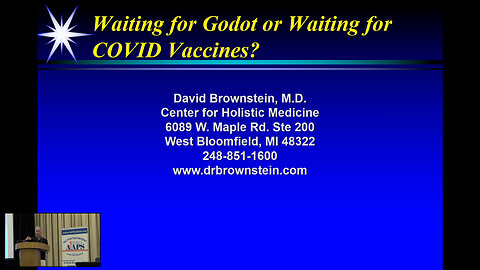 Waiting for Godot or Waiting for COVID Vaccines? David Brownstein, M.D.