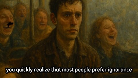 Most people prefer comfortable ignorance over uncomfortable Truths