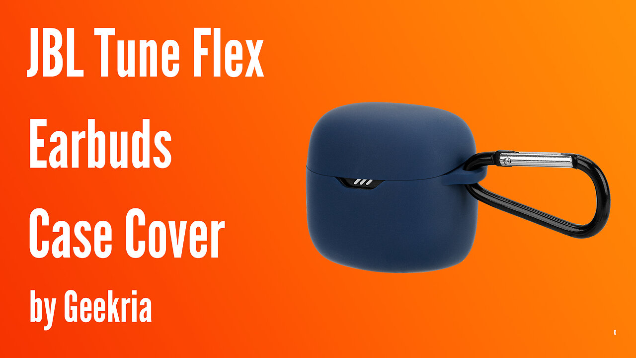 JBL Tune Flex Ecarbuds Case Cover | Geekria