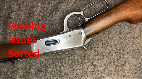 Pre-64 Winchester 1894 - Feeding Problems
