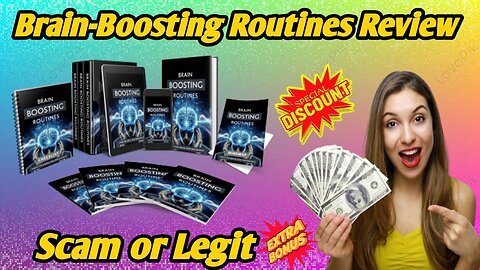 Brain-Boosting Routines Review : Legit Or Hype?
