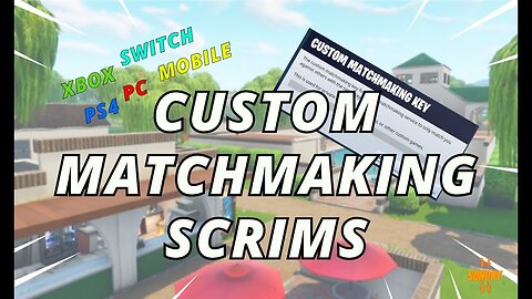 Custom Matchmaking Key - Xbox PS4 PC - Fortnite Gameplay