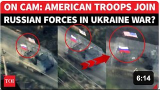 Russian Military Hoists American Flag On U.S. Military Carrier In Ukraine Just Before DC Meet