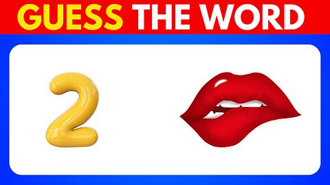 “Only 2% Can Guess These Emoji Words! 🤯 | Quiz Challenge”