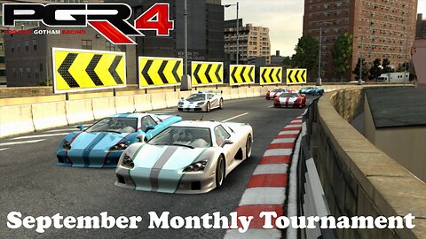 Project Gotham Racing 4 September Monthly Team Racing Tournament