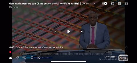 Rare Earth Minerals. Original content by DW News, Germany, Youtube, 4-28-25