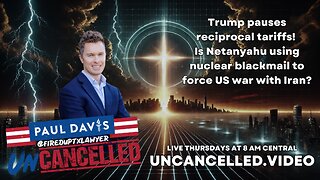Trump pauses reciprocal tariffs! Is Netanyahu using nuclear blackmail to force US war with Iran?