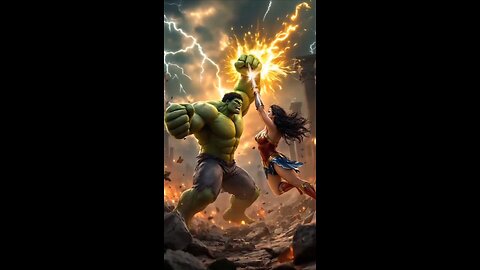 Hulk vs mighty thor ⚡🔨