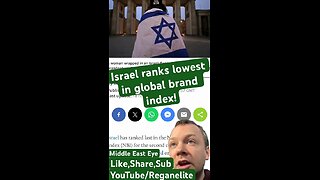 Israel ranks lowest in global brand index!