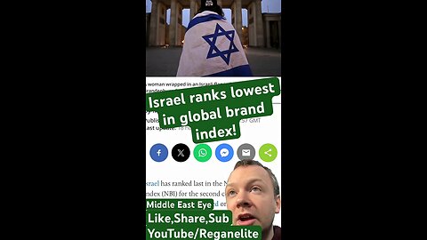 Israel ranks lowest in global brand index!