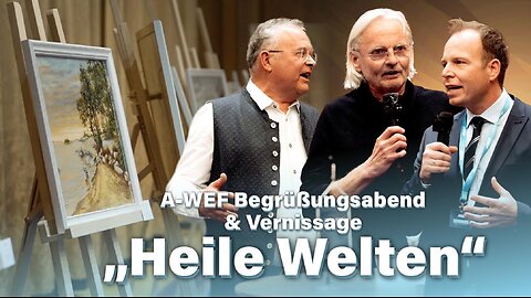 „Heile Welten“ beim Alternativ-WEF: Kunst als Gegenentwurf zum Zeitgeist