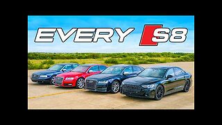 Every Audi S8 DRAG RACE