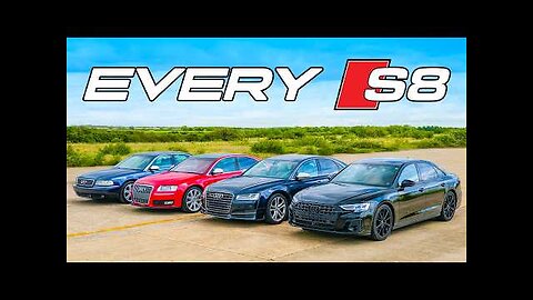 Every Audi S8 DRAG RACE