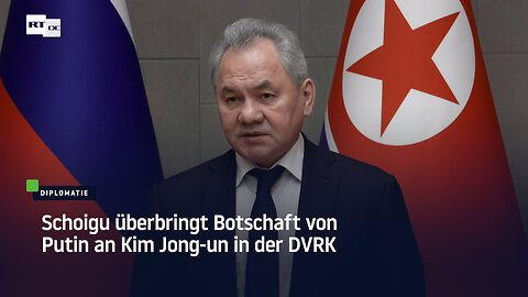 Schoigu überbringt Botschaft von Putin an Kim Jong-un in der DVRK