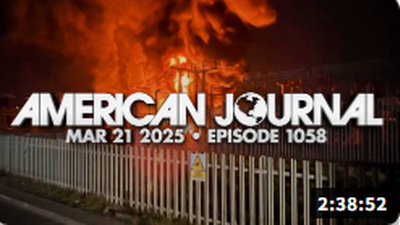 The American Journal: Terrorism Suspected As Global Travel Disrupted By Massive Transformer Fire At London’s Heathrow Airport - FULL SHOW - 03/21/2025