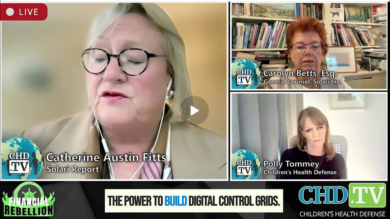 Catherine Austin Fitts gives stark warning on Digital ID.